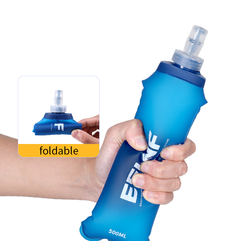 500ml Collapsible Water Bottle - Hydration Pack Outdoor 评论和价格