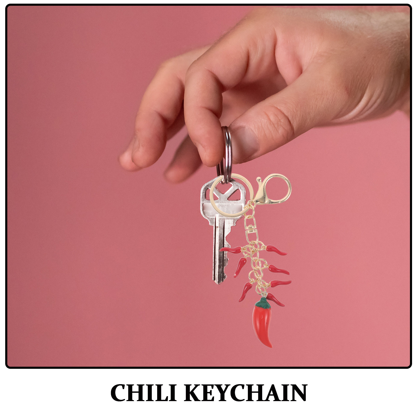 2Pcs Chili Pepper Keychains Re - Mini Backpack Purse 评论和价格