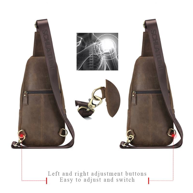 SCHLATUM 100%Genuine Leather C - Leather Backpack Vintage 评论和价格