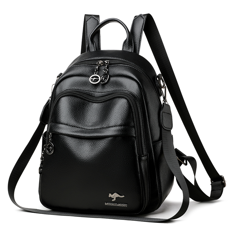 2026 Waterproof PU Leather Wom - Travel Backpack Anti Theft 评论和价格