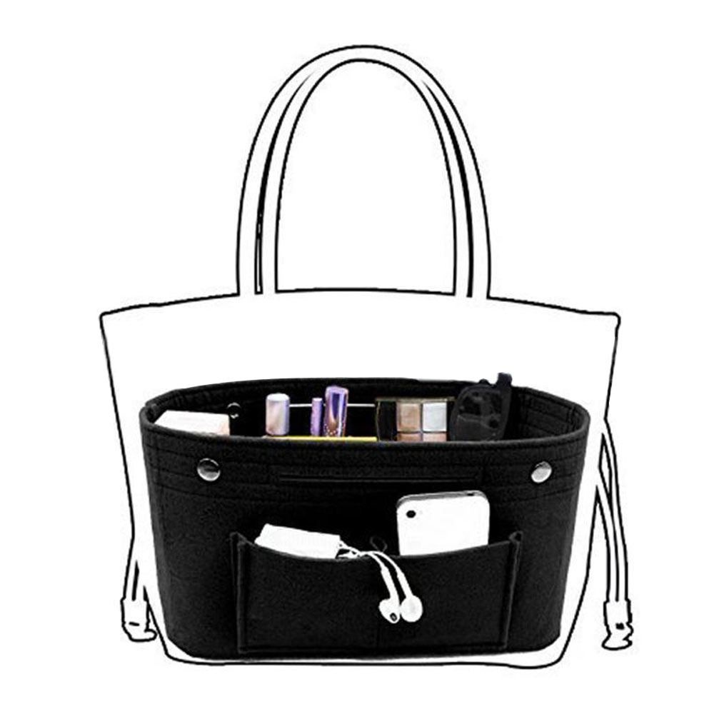 Portable Soft Felt Handbag Ins - Backpack Insert Organizer 评论和价格