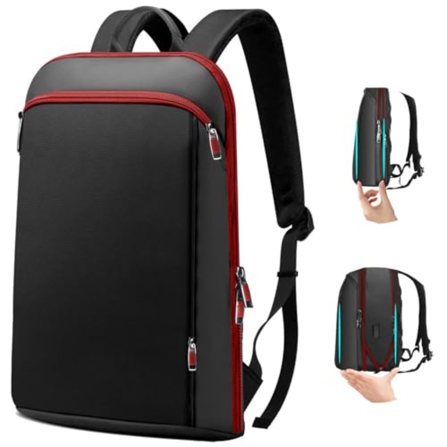 Slim and Expandable 15 15.6 16 - Travel Backpack Anti Theft 评论和价格