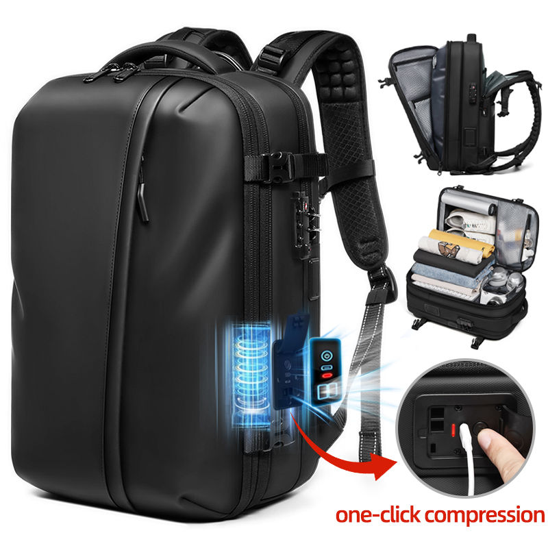 Men Travel Backpack One Click  - Travel Backpack Anti Theft 评论和价格