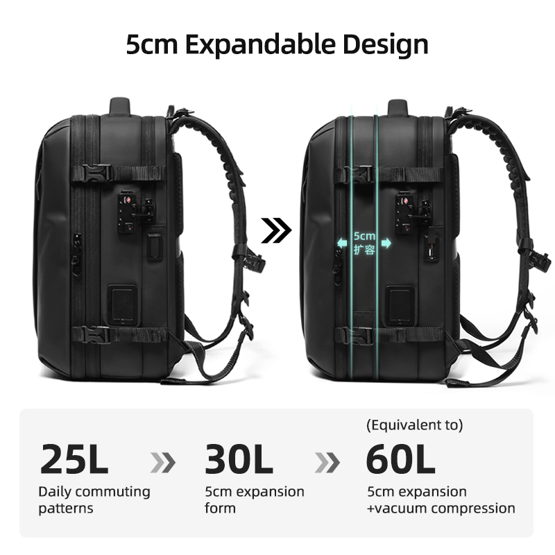 Men Travel Backpack One Click  - Travel Backpack Anti Theft 评论和价格