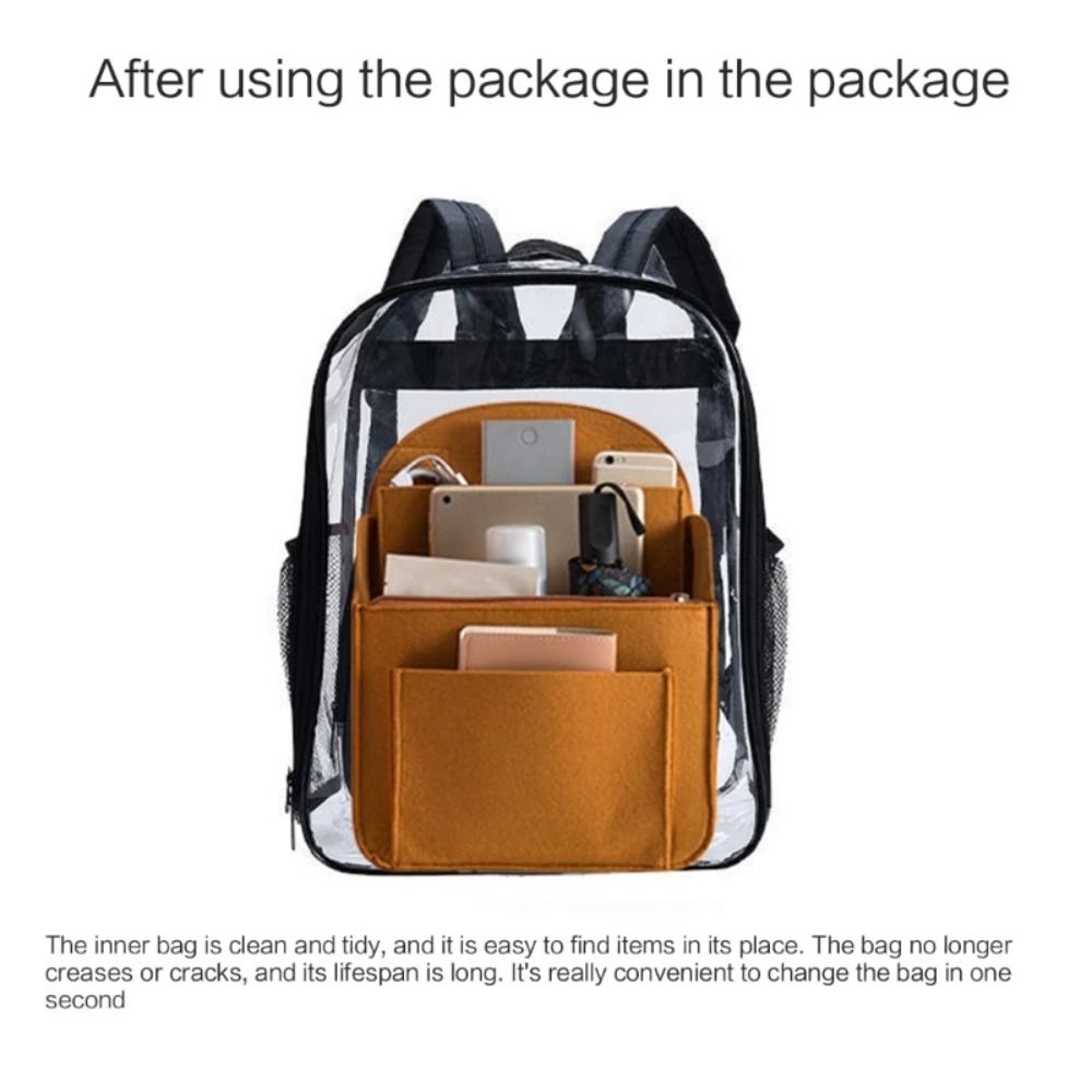 Makeup Organizer Felt Insert B - Backpack Insert Organizer 评论和价格
