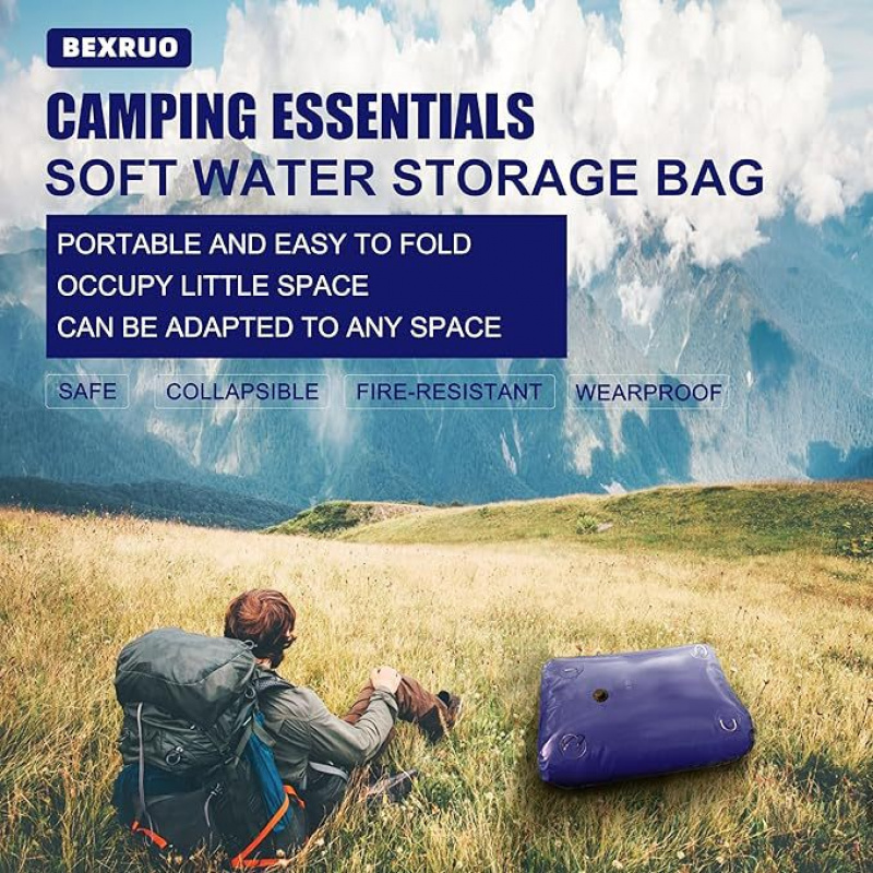 PVC Water Storage Bag New Soft - Hydration Pack Outdoor 评论和价格