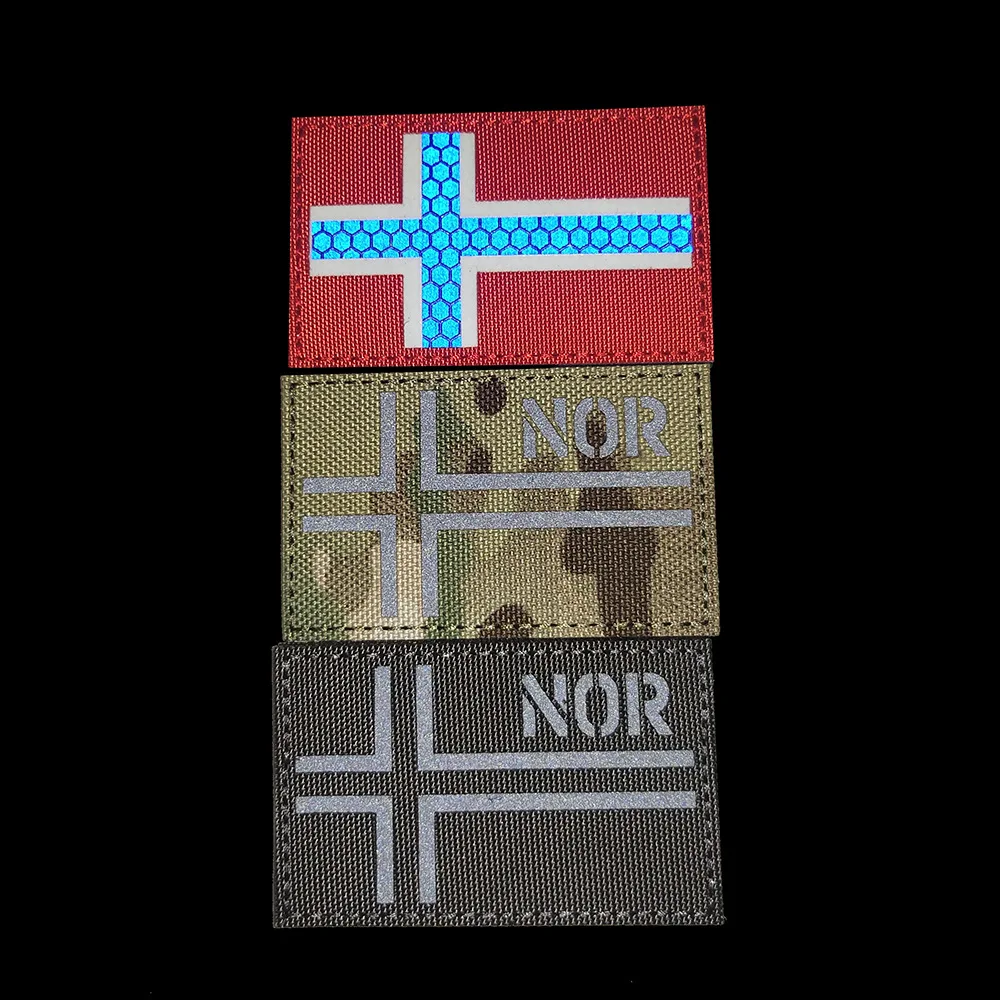 Flag Tactical Patches Norway D - Rucksack Military Style 评论和价格